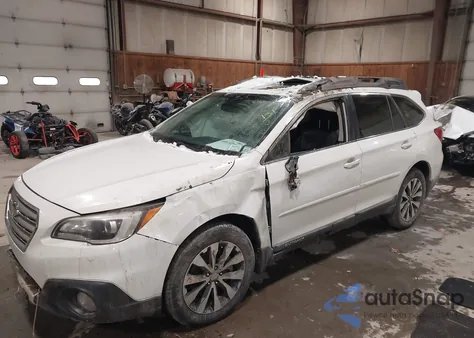 2016 Subaru Outback 2.5I Limited из США, поврежденный, VIN 4S4BSANC7G3212670